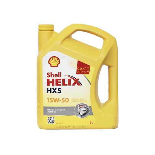 [L-SH-B-0008] Shell Helix HX5 15W50 5L*3