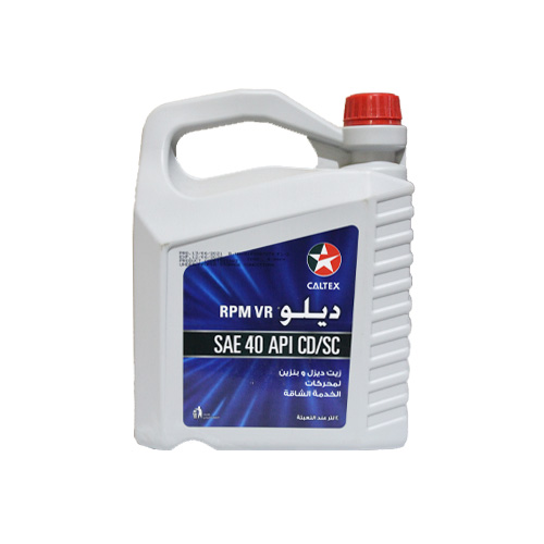 Caltex Delo RPM VR SAE 40 API CD/SC 4L