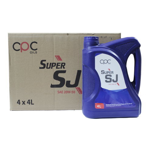 CPC Super SJ 20W50 Carton 4x4L