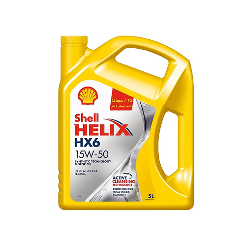 [L-SH-B-0017] Shell Helix HX6 15W50 5L